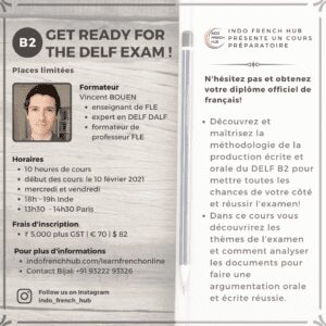 Get ready for DELF B2 exam! @ Zoom Meeting