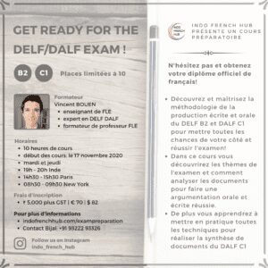 Get ready for the DELF/DALF exam! @ Zoom Meeting